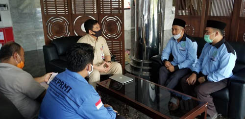  Satgas BKPRMI Kerjasama dengan Gugus Tugas Penanggulangan Covid-19 Riau